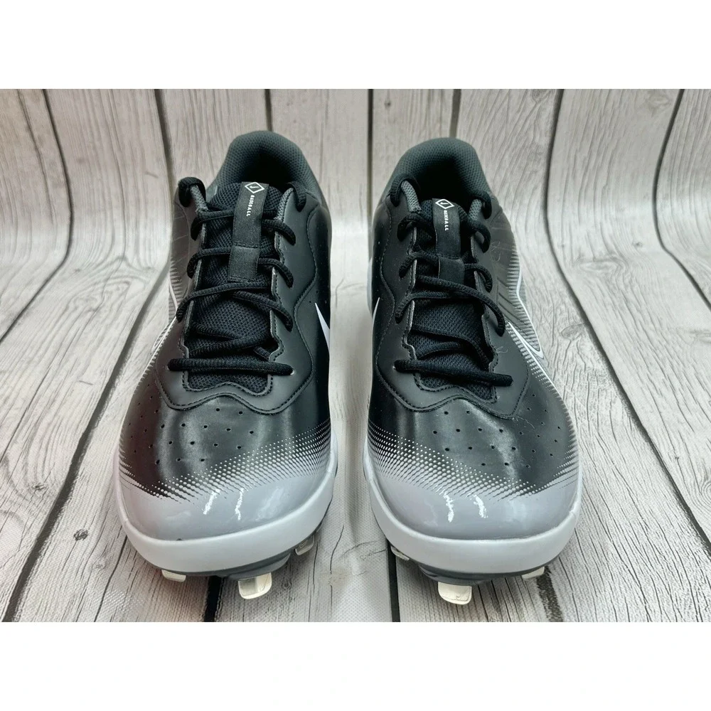 Nike Alpha Huarache Varsity 4 TF Black Dark Smoke Grey Size 14 DJ6516-010